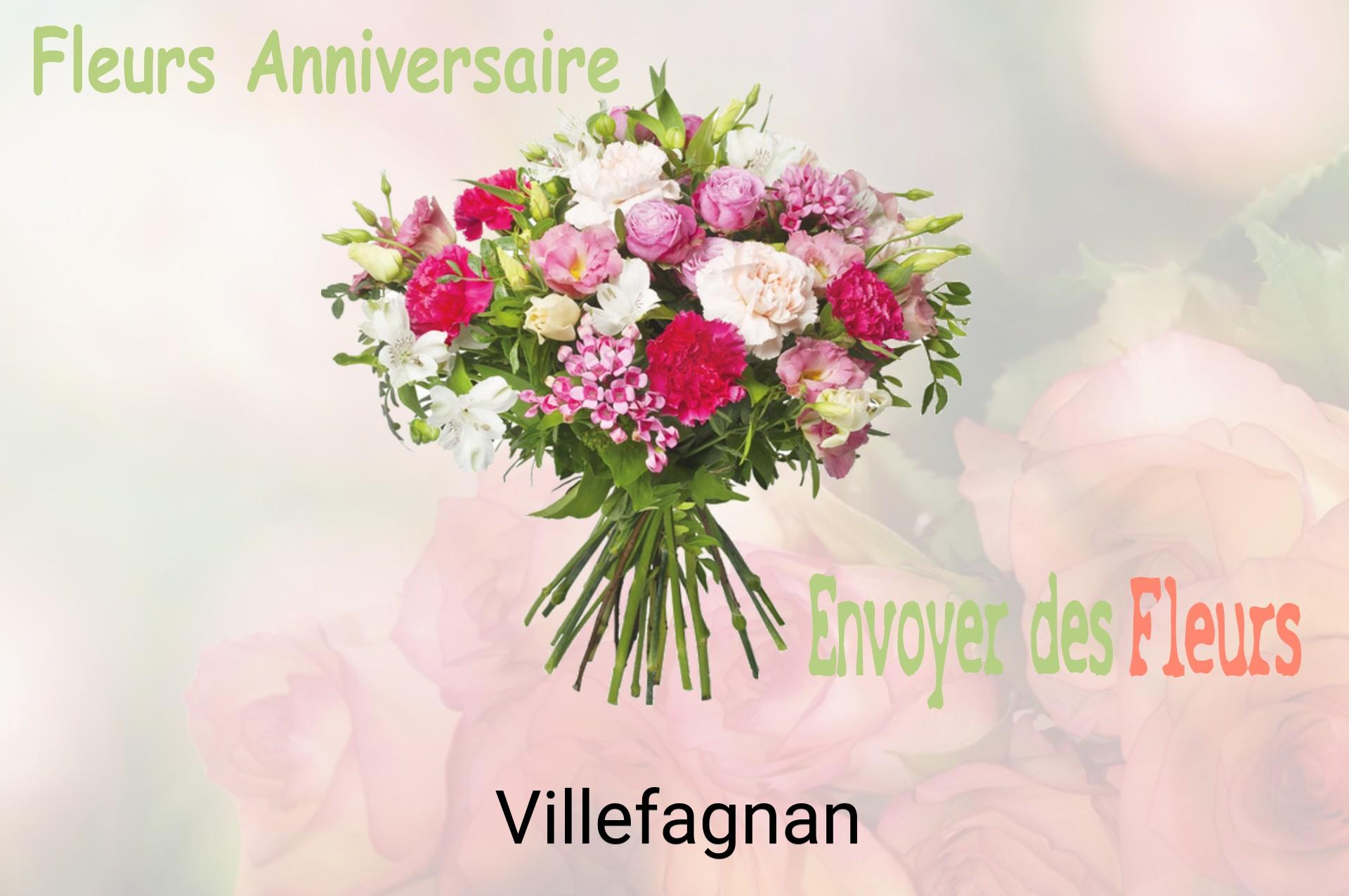 Bouquet de fleurs d’anniversaire livré à Villefagnan
