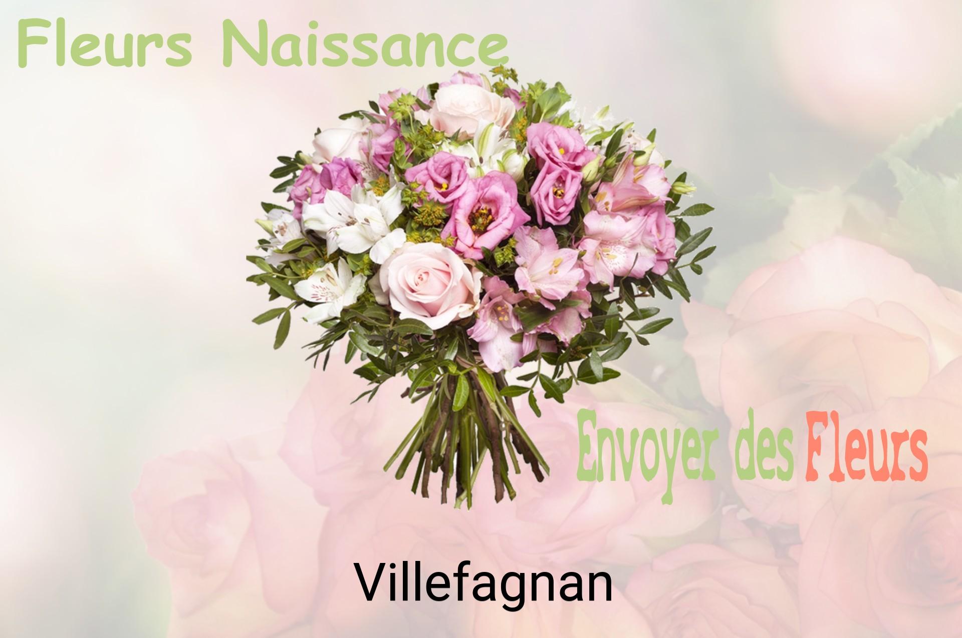 Bouquet de fleurs de naissance livré à Villefagnan